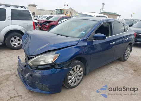 2017 Nissan Sentra S из США, поврежденный, VIN 3N1AB7AP3HY382192